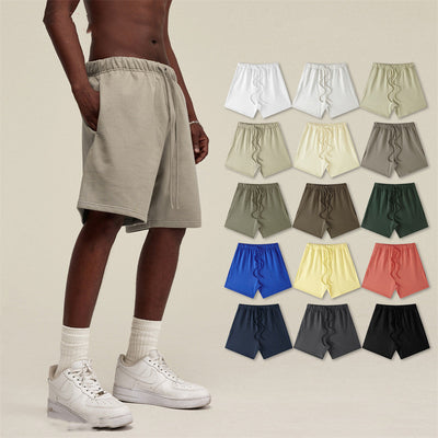 Mens Fashion Loose Solid Color Shorts My Store
